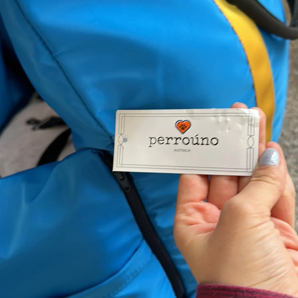 Brand New! Blue Perrouno Travel Dog Bed!